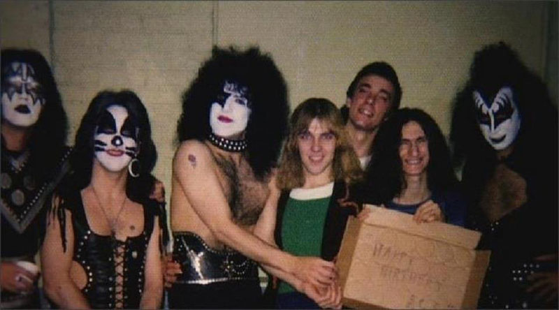 Classic Photo: RUSH meets KISS in 1975 | Sonic More Music